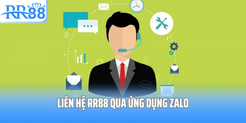Liên hệ RR88 qua ứng dụng Zalo