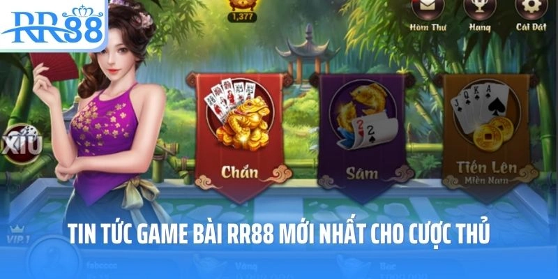 Tin tức game bài RR88 mới nhất cho cược thủ