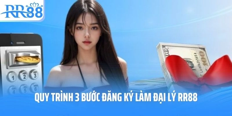 Quy trình 3 bước đăng ký làm đại lý RR88